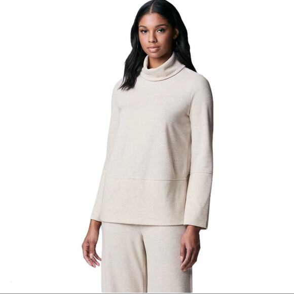 Simply Vera Vera Wang Long Sleeve Turtleneck Top - Picture 1 of 12